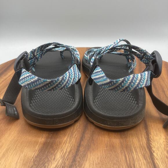 Chaco Z/Cloud X2 Sandals Womens 8 Blue Strappy Sport Sandals Walking Outdoor - Picture 4 of 8